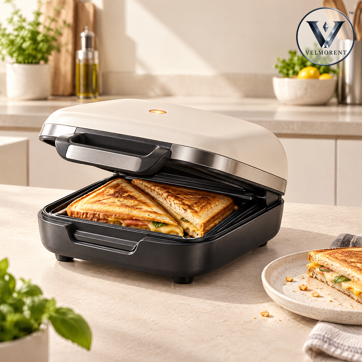 Velmorent™ Compact Sandwich Press
