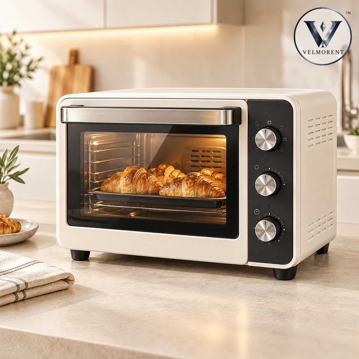Velmorent™ Compact Countertop Toaster Oven