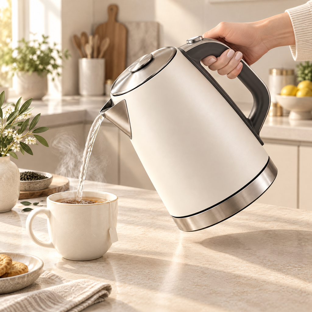 Velmorent™ Stainless Steel Electric Kettle