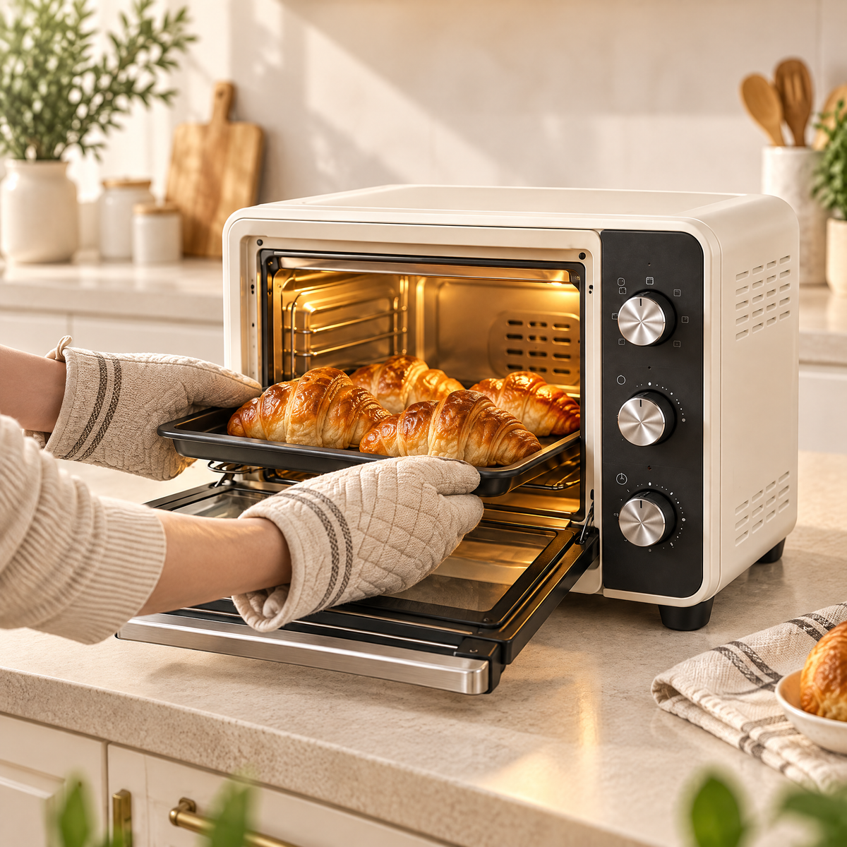 Velmorent™ Compact Countertop Toaster Oven
