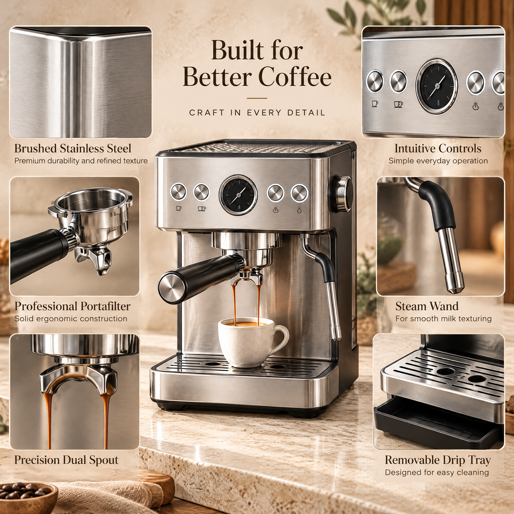 Velmorent™ Barista Espresso Machine