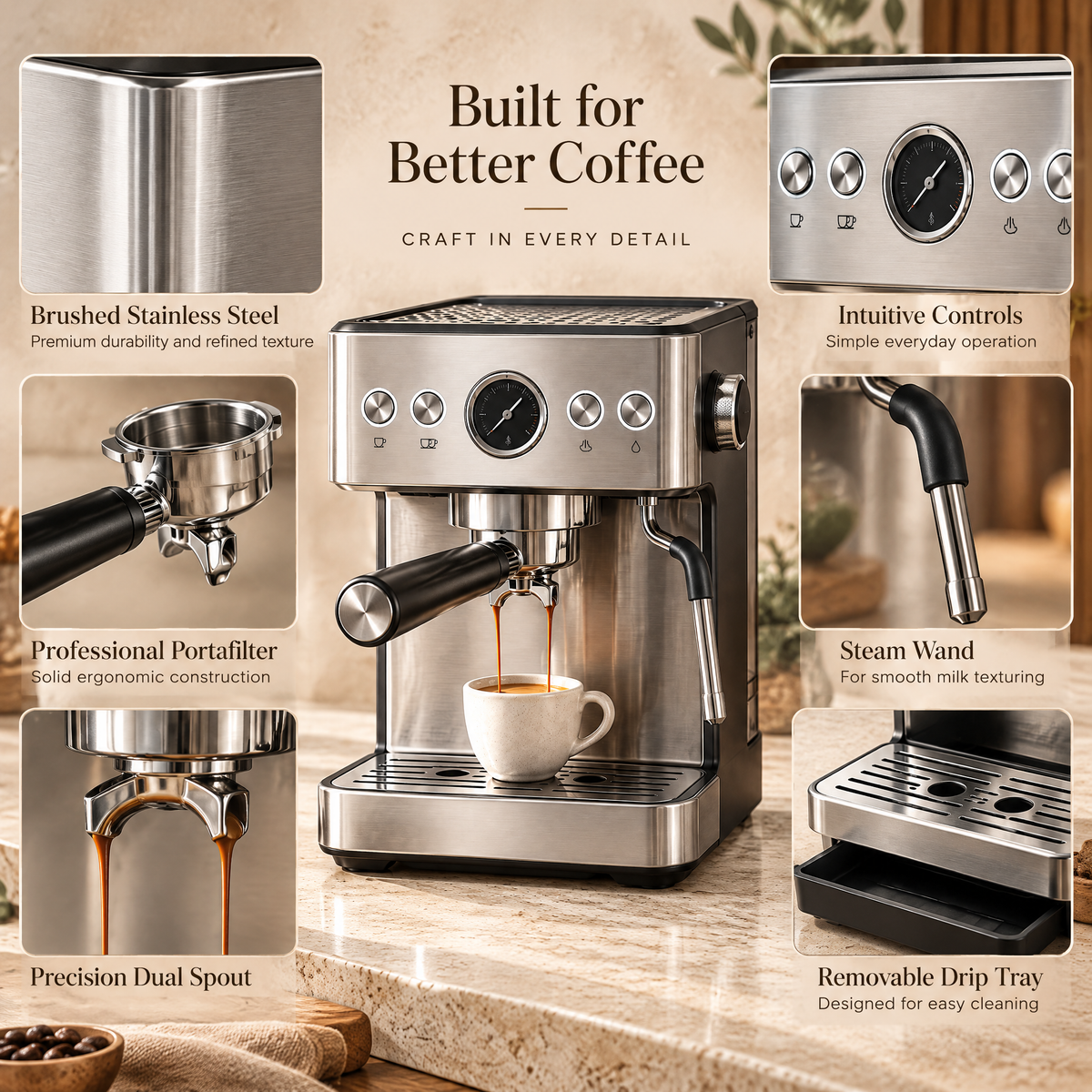 Velmorent™ Barista Espresso Machine