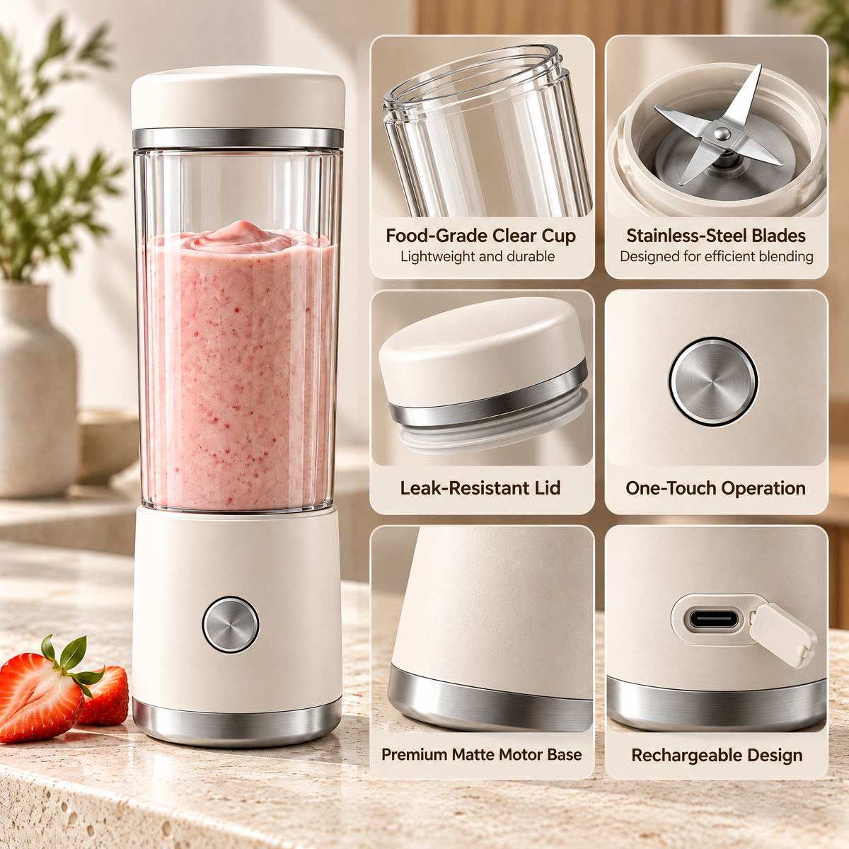 Velmorent™ Personal Smoothie Blender