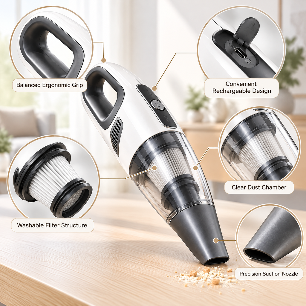 Velmorent™ Portable Handheld Vacuum
