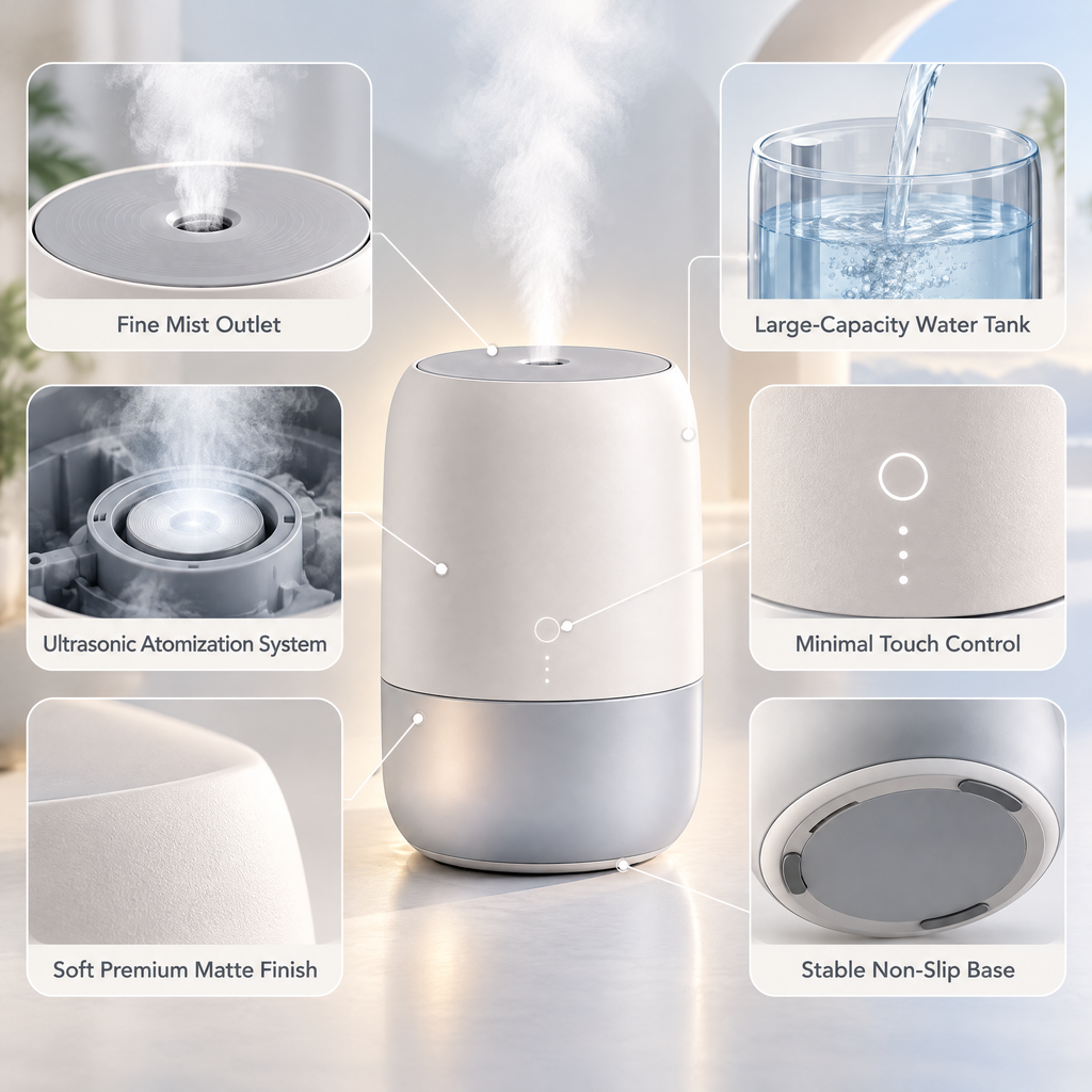 Velmorent™ Cool Mist Humidifier
