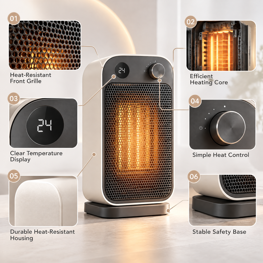 Velmorent™ Ceramic Space Heater